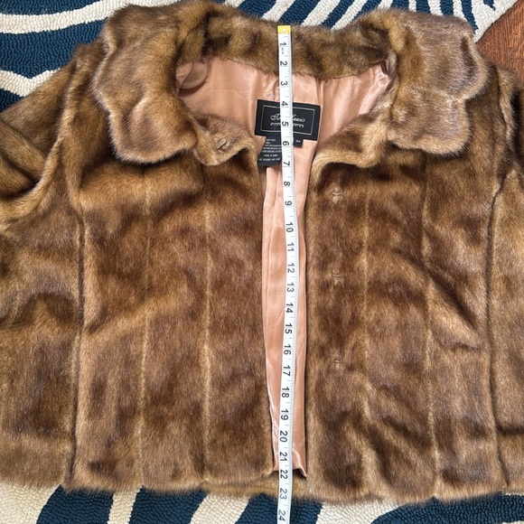 Terry Lewis faux fur jacket coat - Picture 8 of 9